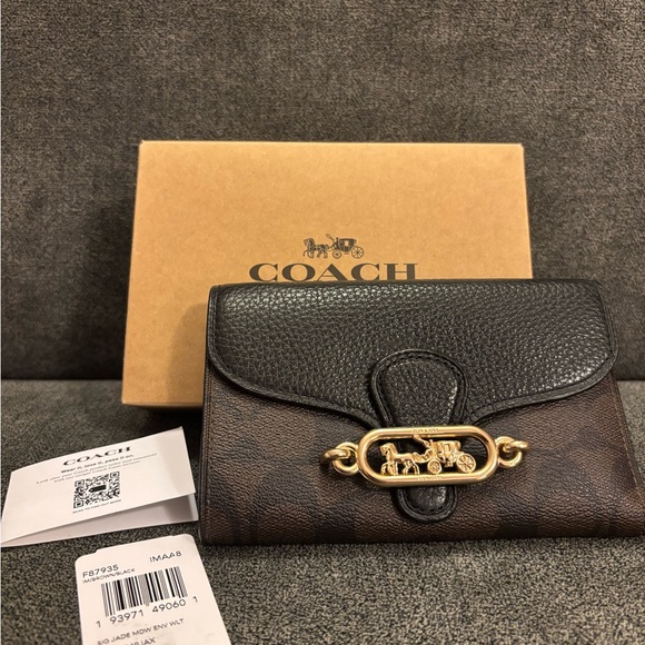 Coach Jade Fold Wallet - Picture 1 of 5